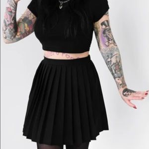 Gogo Pleated Skirt from Foxblood NWOT